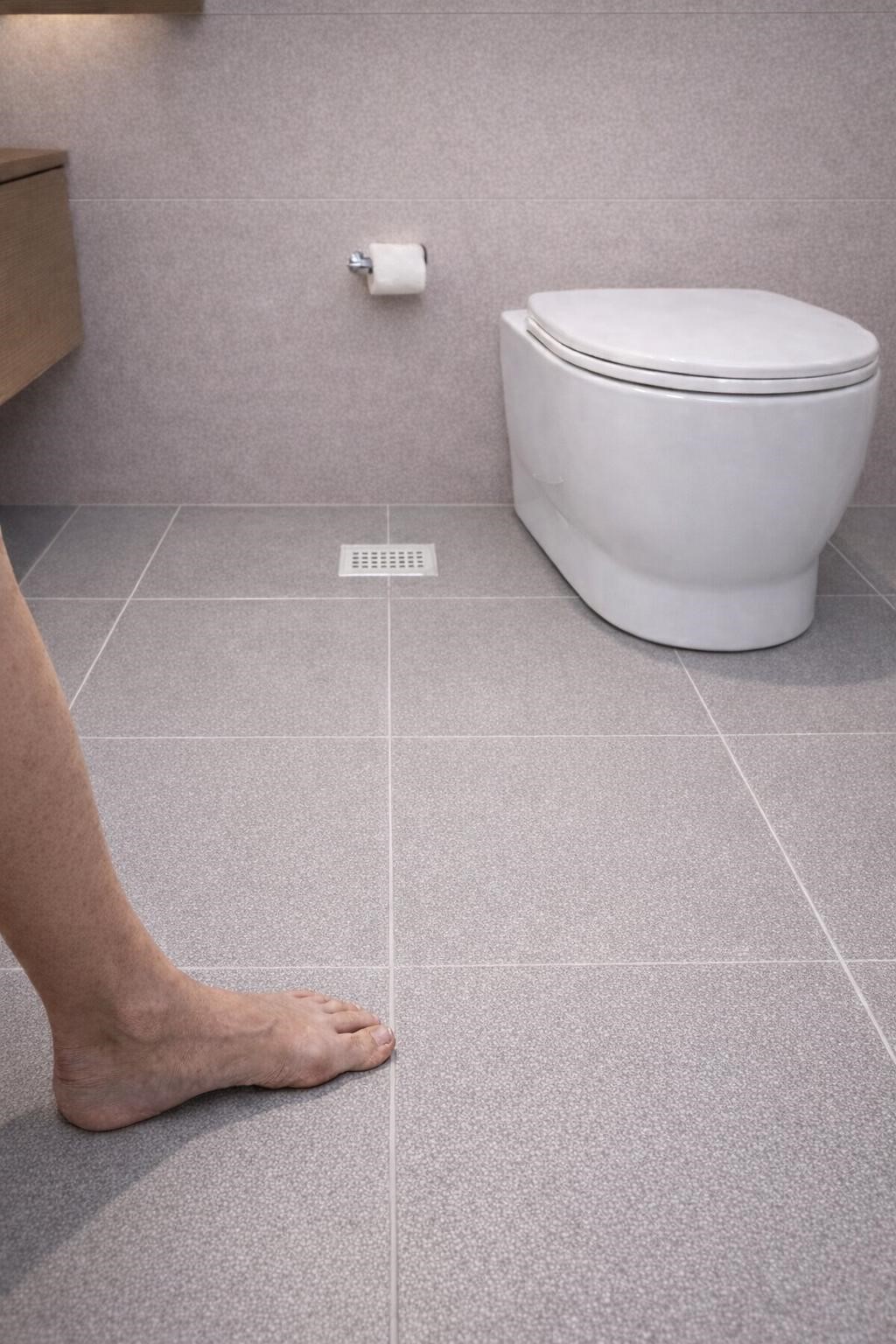 <p> Slip-resistant Treatment to Existing Toilet/Bathroom Flooring (for size up to 3.5m²*) </p> <footer> <em> * For non-standard bathroom sizes larger than 3.5 m², further assessment will be done during site survey by contractors. </em> </footer>