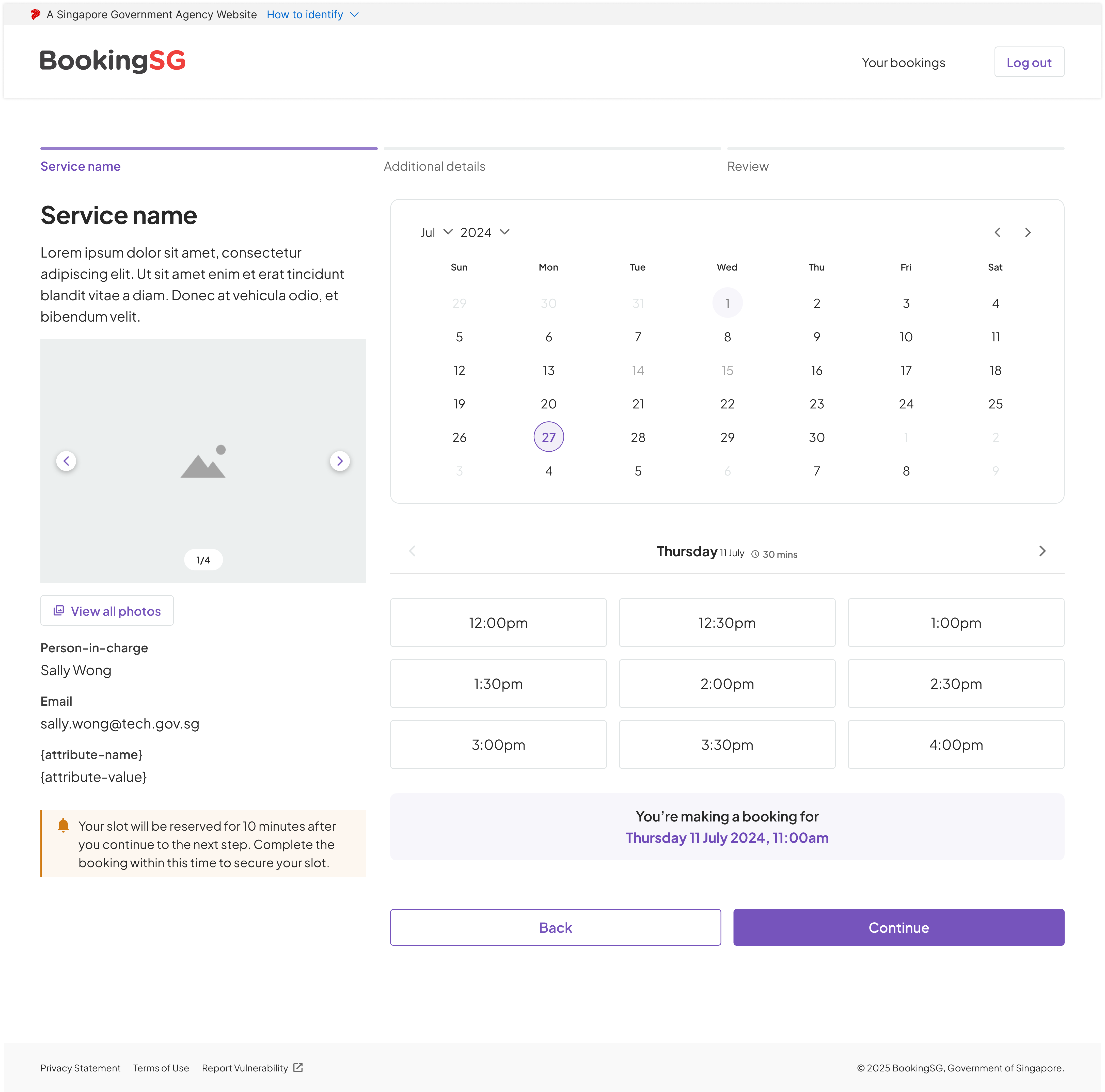 Citizen Makes a Booking