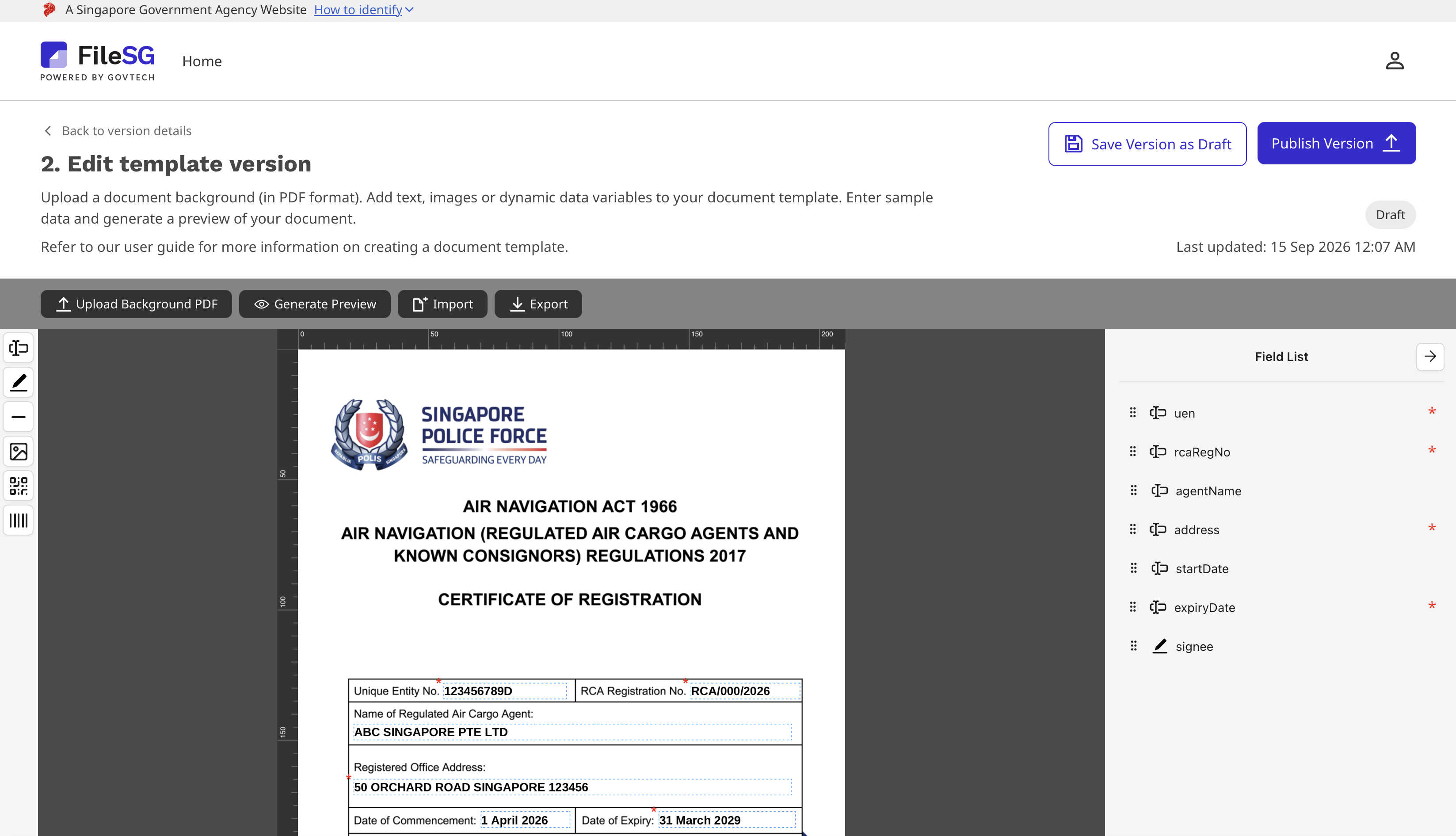 PDF Designer