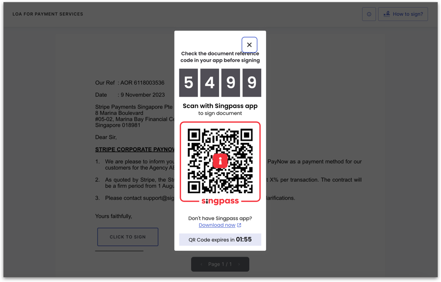Signer Scan