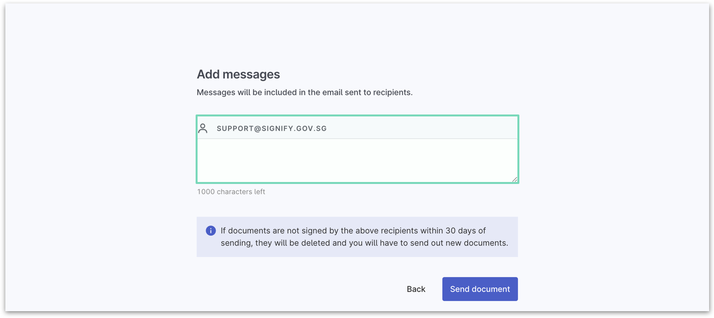 Custom Message