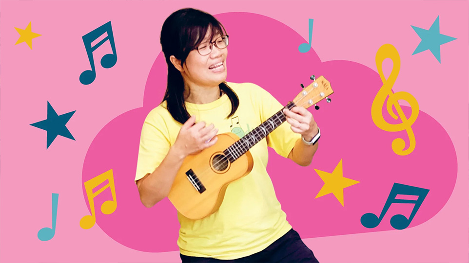 Wigglepods� Ms Lavina Chong is an advocate for performing arts education at the infant and toddler level.
