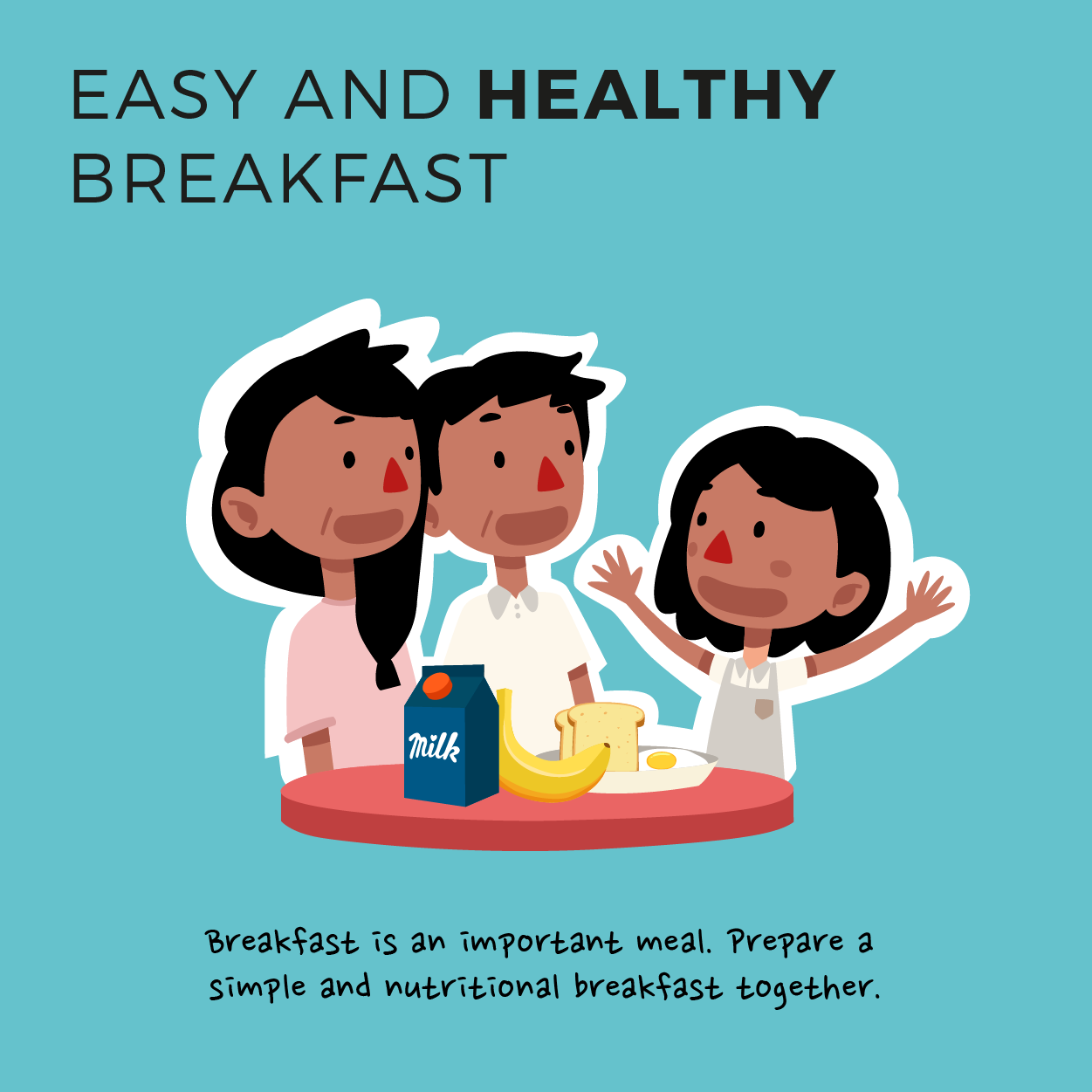 Easy and healthy breakfast