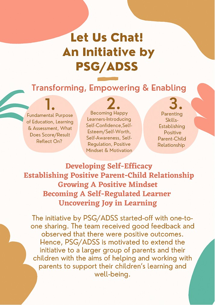 Let Us Chat by Admiralty Sec Parent Support Group