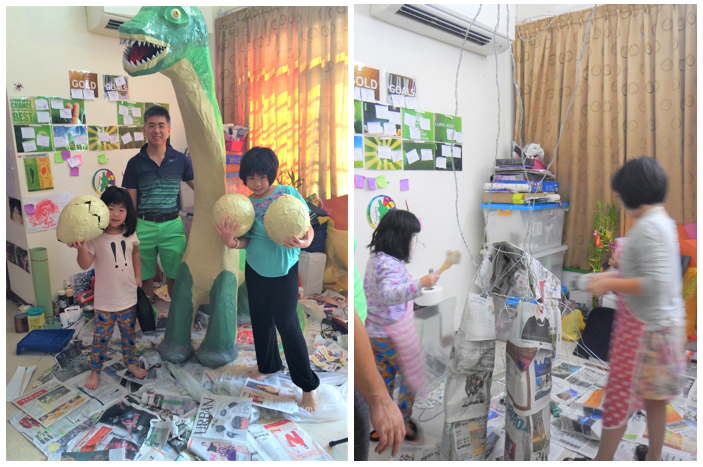 combined SOTA PSG Charles with kids dino