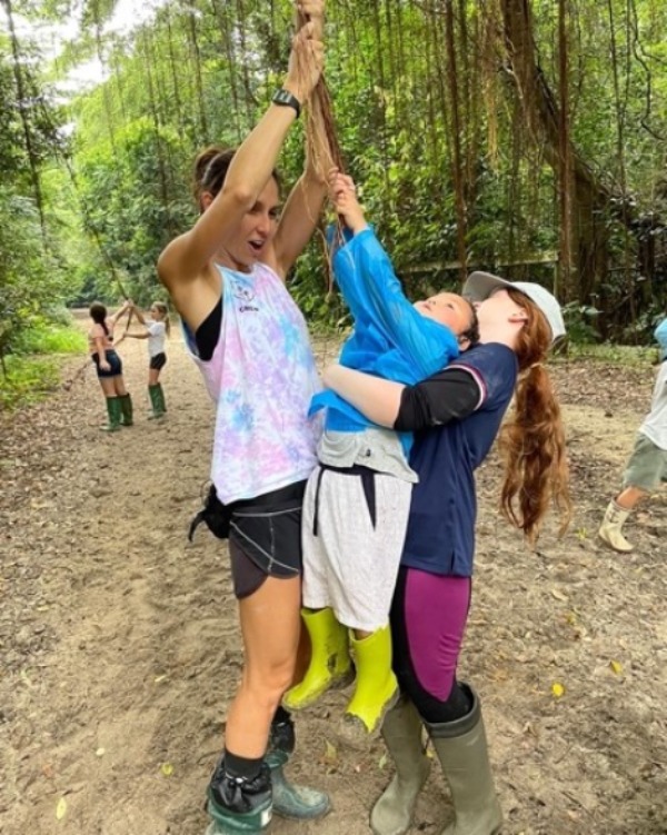 They’ve fallen many times, and it’s good for them, says Olympian mum of four_1 (1)