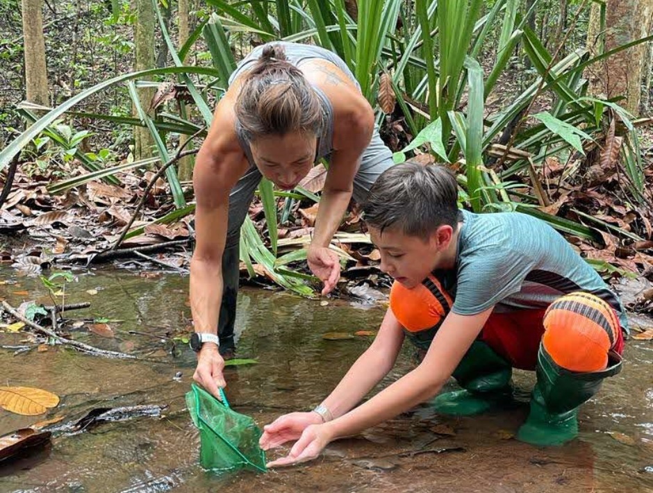 They’ve fallen many times, and it’s good for them, says Olympian mum of four_3