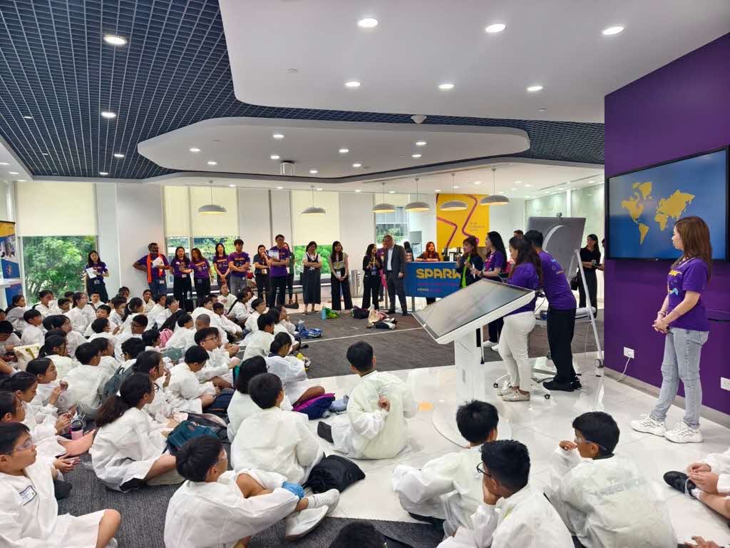 Students at Merck's Office