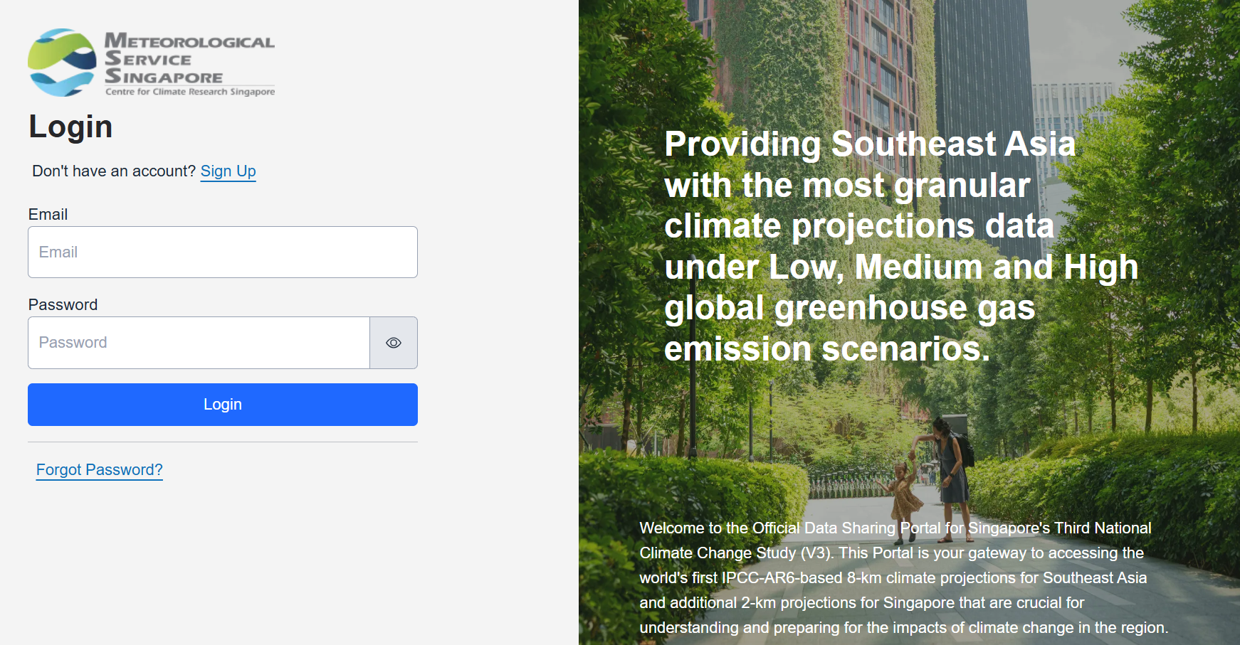 V3 Dsp Landing Page With Login