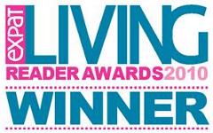 Expat Living Reader Awards 2010 logo Expat Living Reader Awards 2010 logo