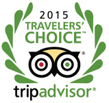 TripAdvisor Travelers Choice 2015 logo TripAdvisor Travelers Choice 2015 logo