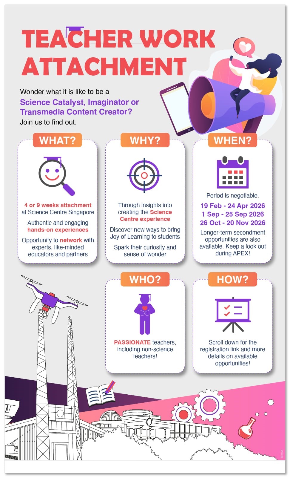 SCS TWA Teacher Work Attachment E-poster 2026