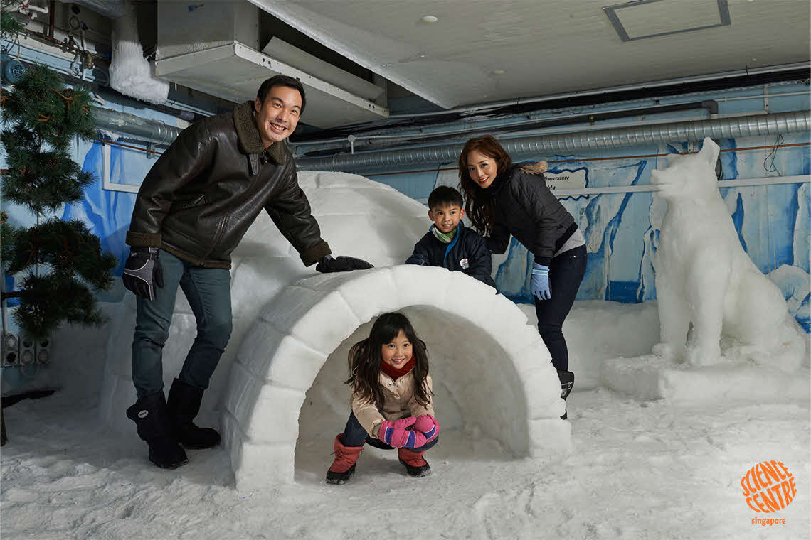 Cool down at Snow City—Singapore’s indoor snow playground
