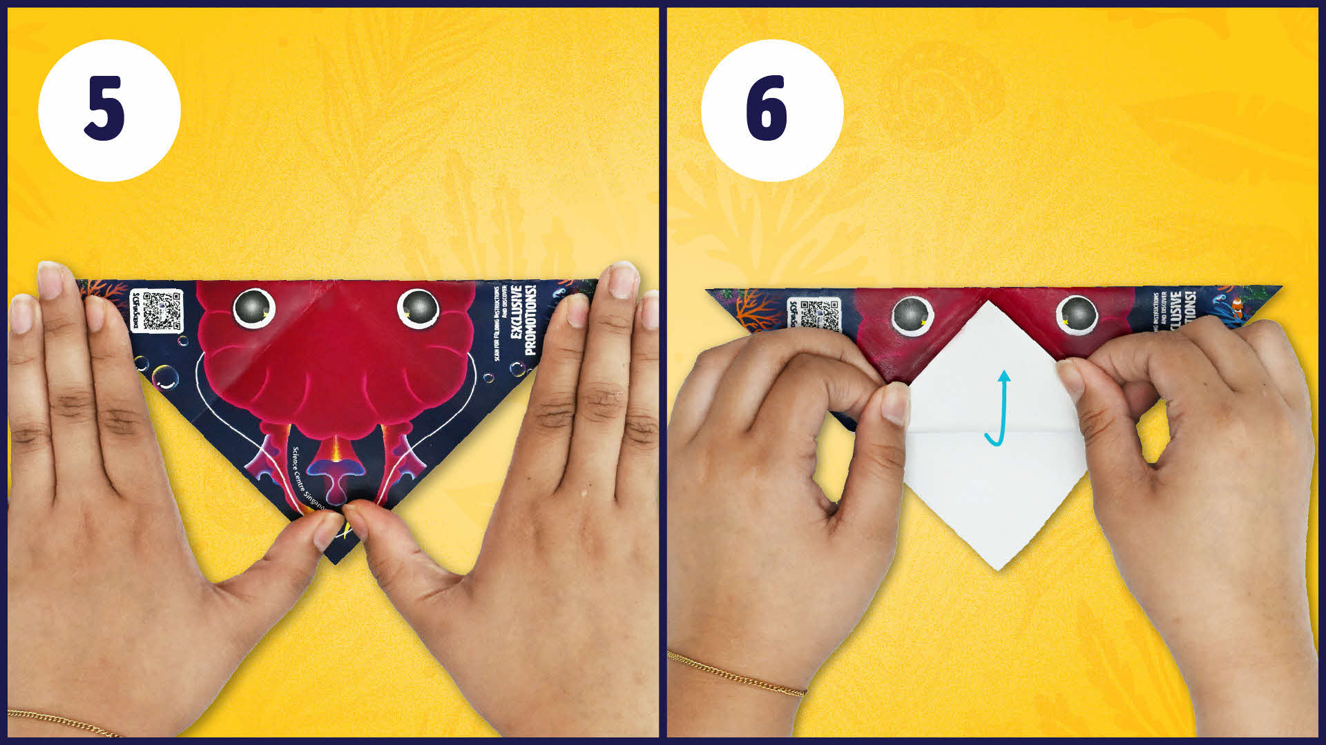 Origami Bookmark Webistie R1 (banner) Step 3