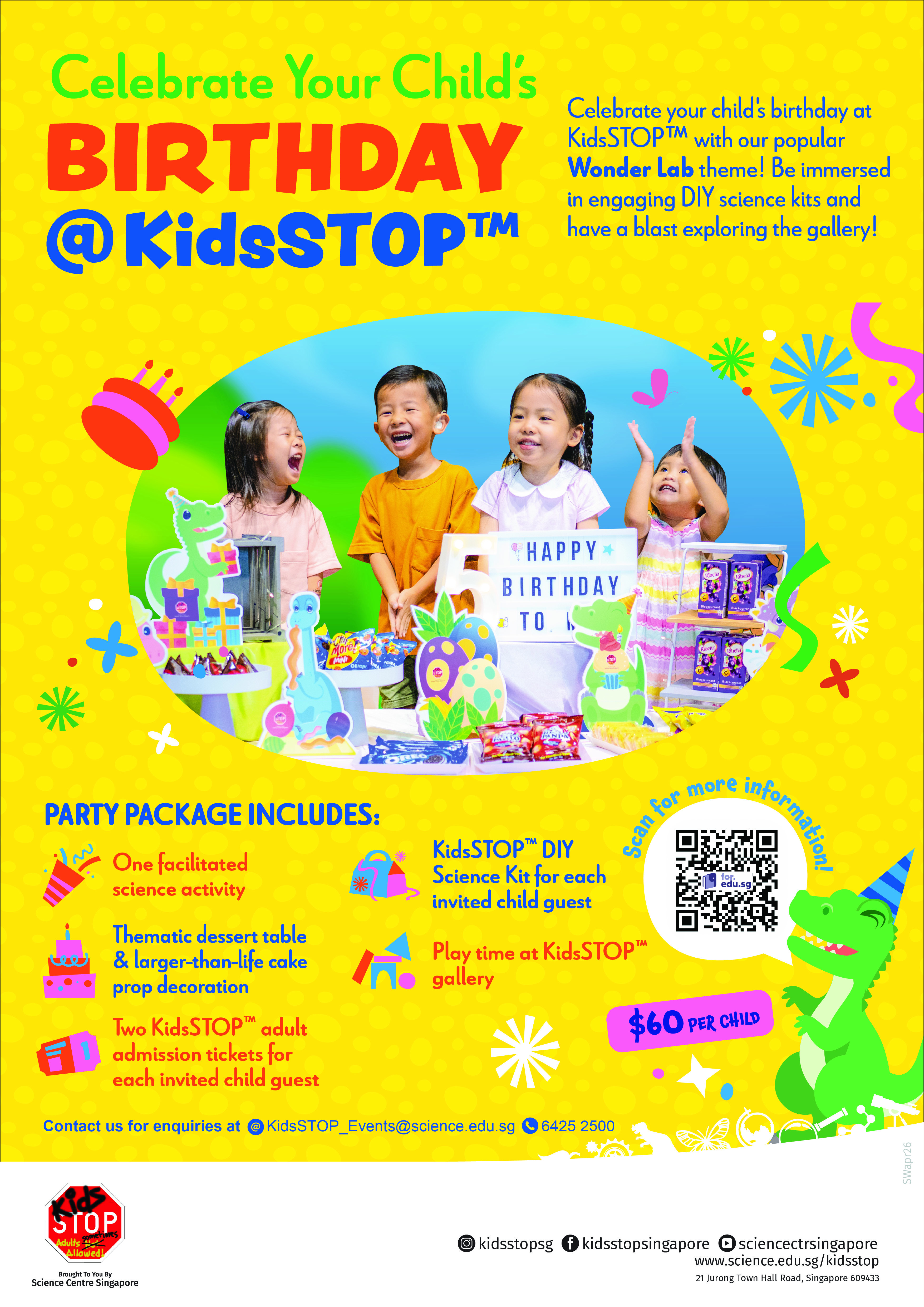 Ks Birthday 2026 A3 Poster (only Wonder Lab)