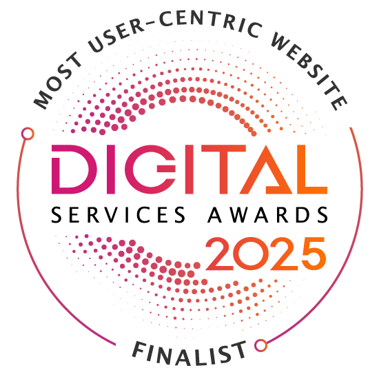 Digital Badge 2025 Mostusercentricwebfinalist