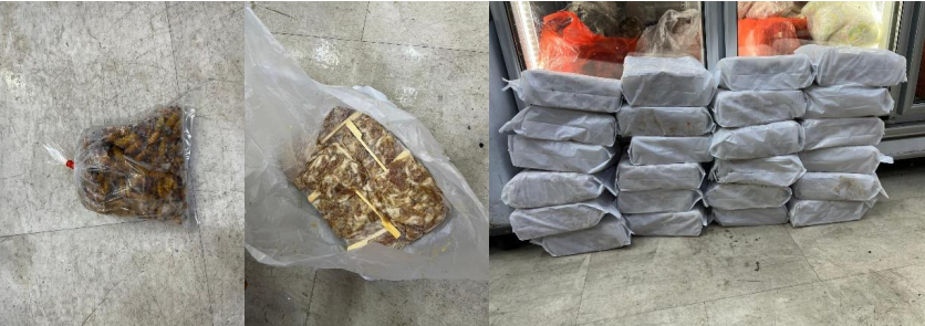 Illegally Imported Food