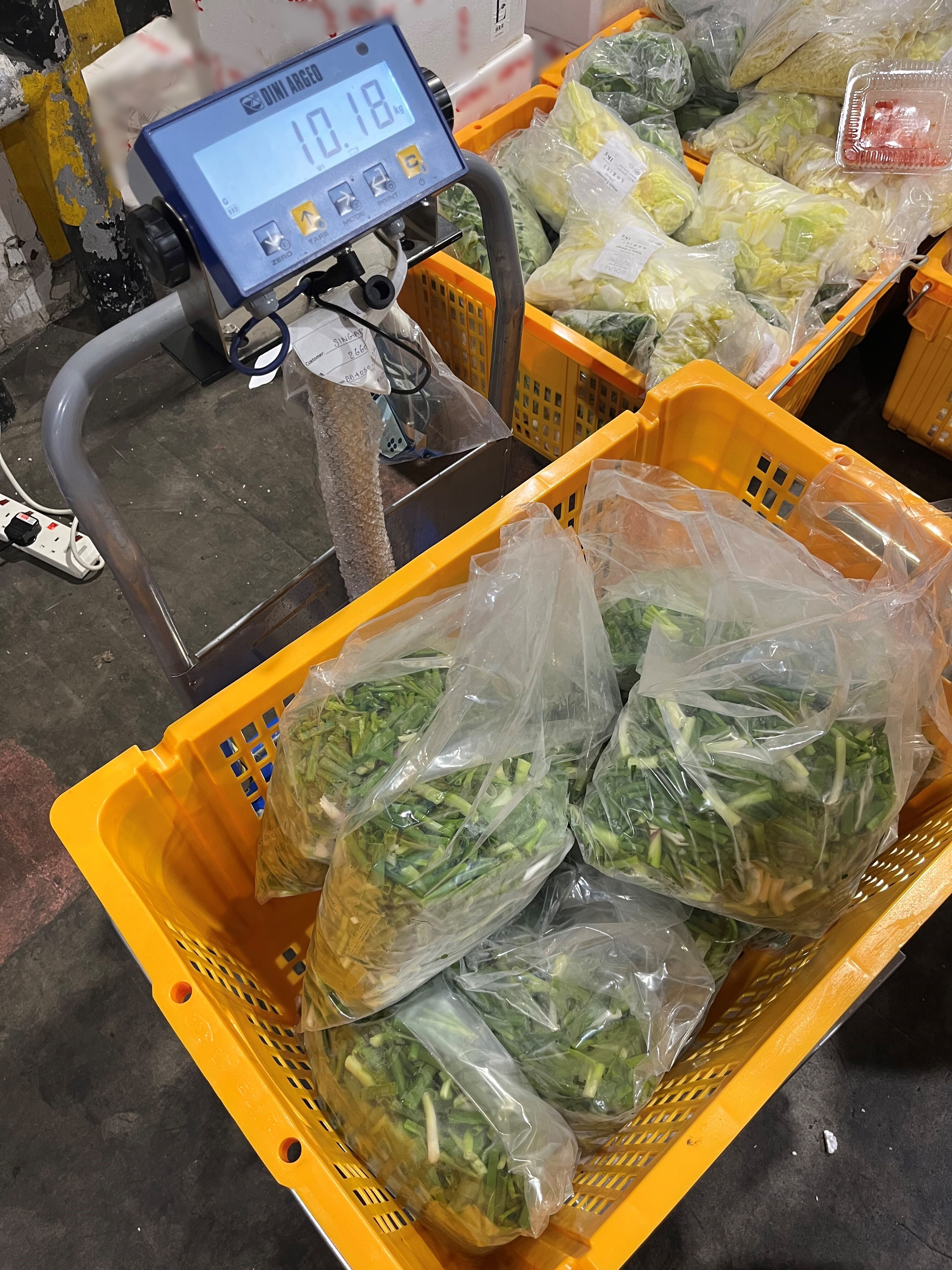 Weighing of Consignment