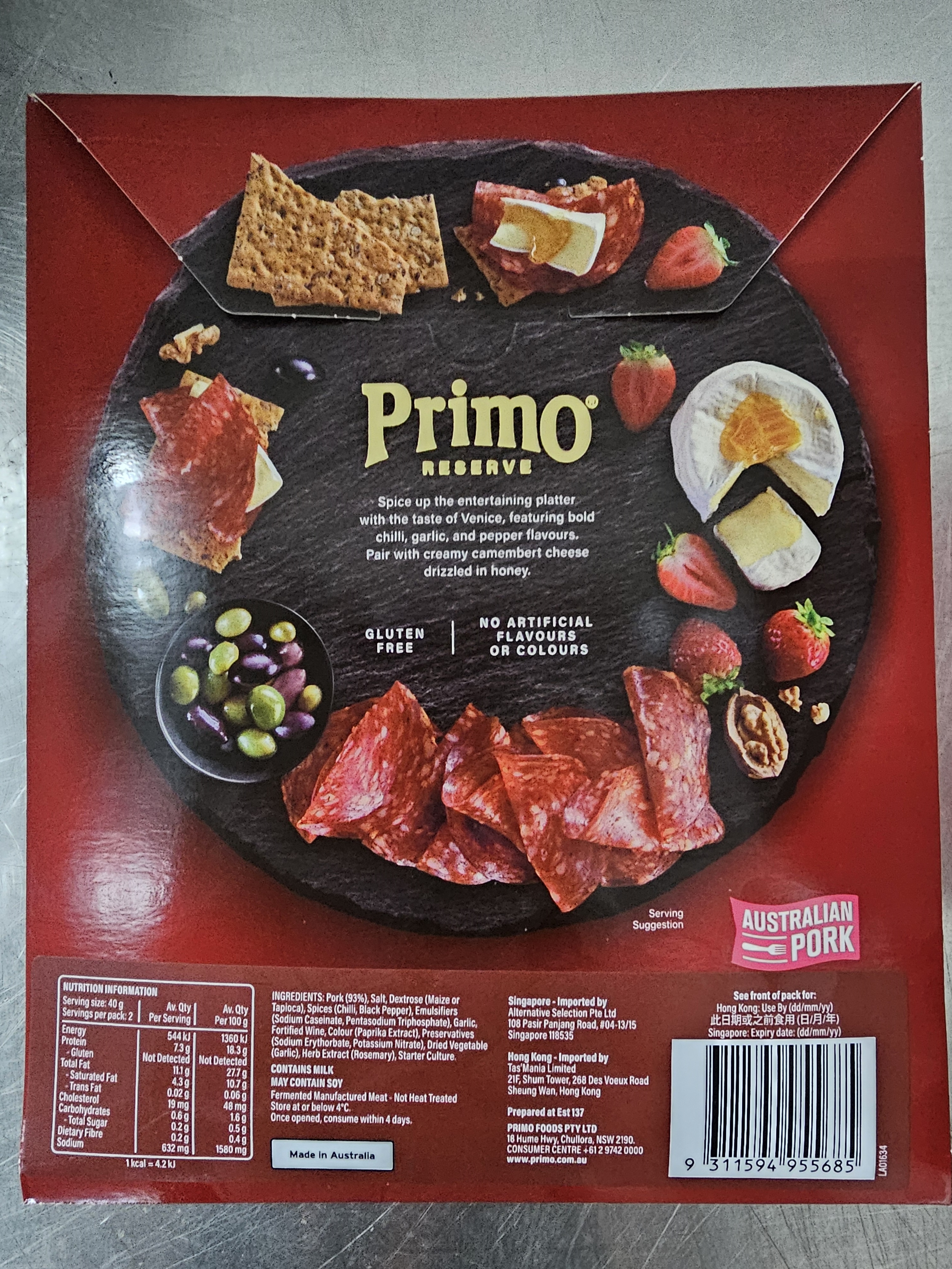 Product Back