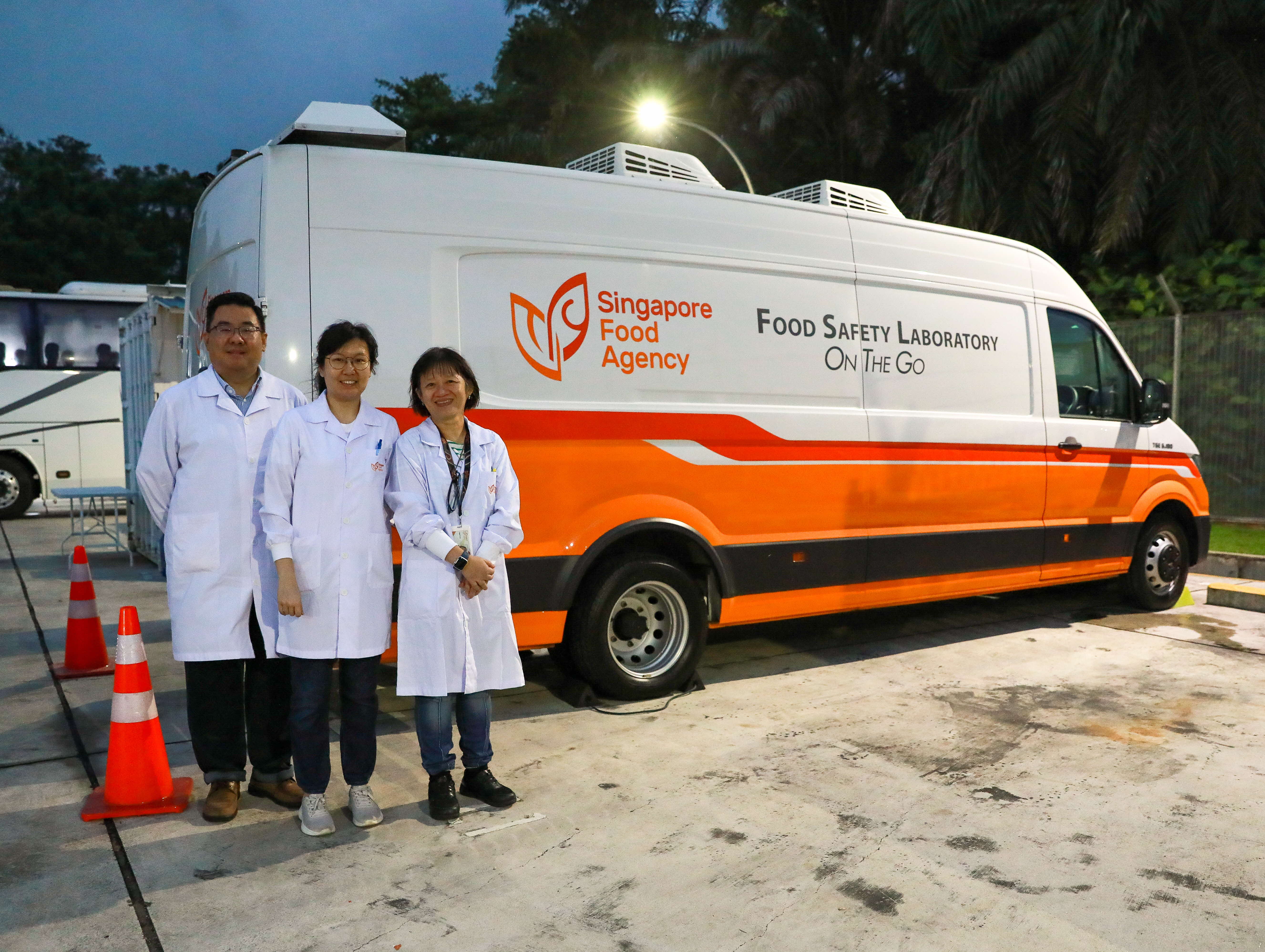 Mobile Laboratory Deployed for Simulated Food Safety Testing of Seafood Samples