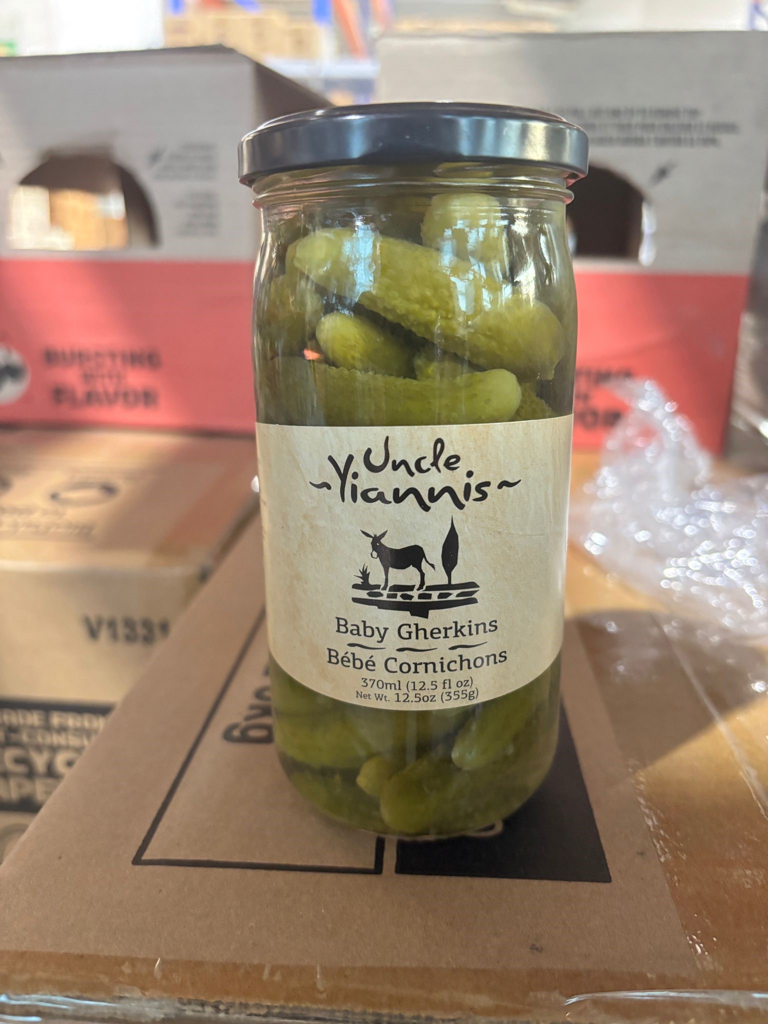 Uncle Yiannis Baby Gherkins 1