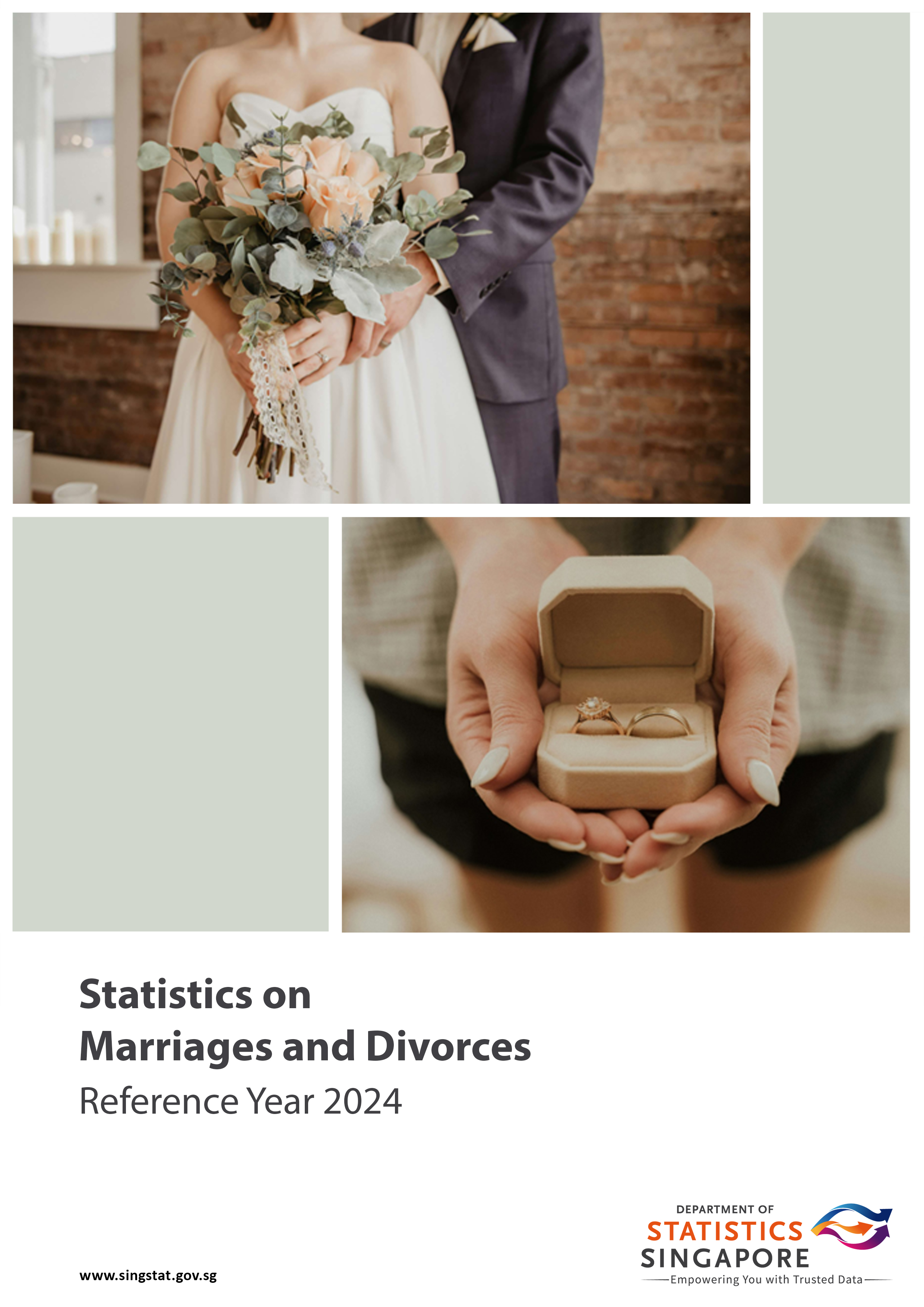 Report Cover for Statistics on Marriages and Divorces 2024