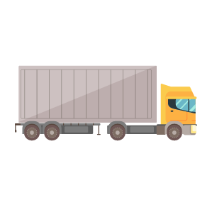 Freight Land Transport Icon